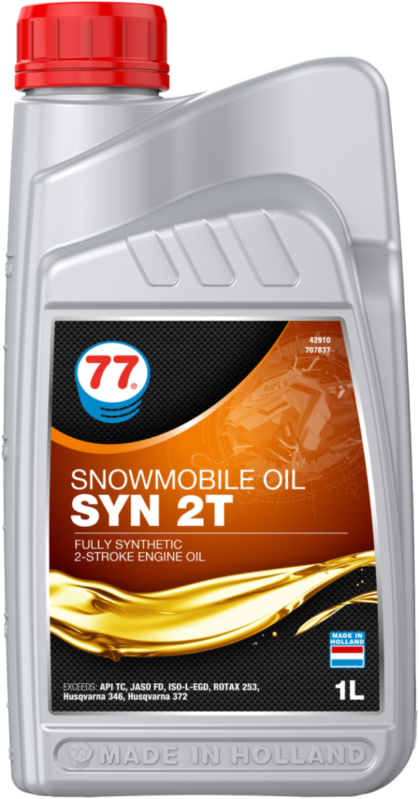 77 SNOWMOBILE OIL SYN 2T